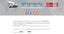 Desktop Screenshot of intergruas.com